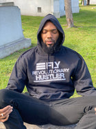 Limited Edition Black and White Graphic Hoodie