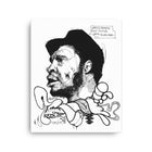 Fred Hampton Art on Canvas