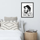 Fred Hampton Art- Framed Poster
