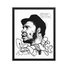 Fred Hampton Art- Framed Poster