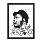 Fred Hampton Art- Framed Poster