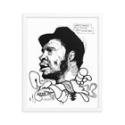 Fred Hampton Art- Framed Poster