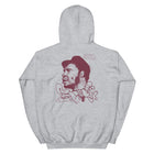 FRH Fred Hampton Unisex Hoodie: Maroon Print