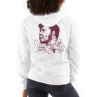FRH Fred Hampton Unisex Hoodie: Maroon Print