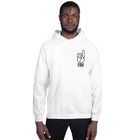 FRH Fred Hampton Unisex Hoodie: Black Print