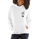 FRH Fred Hampton Unisex Hoodie: Black Print