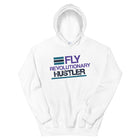Teal, Purple, & Navy Print: Unisex FRH Hoodie