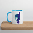 Carolina Blue and Grape FRH Mug