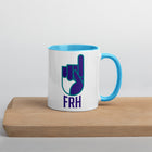 Carolina Blue and Grape FRH Mug