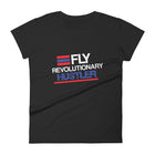 Red White and Blue Print: FRH Women's Shirt