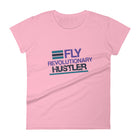 Navy Teal, & Purple Print: FRH Women's T-shirt