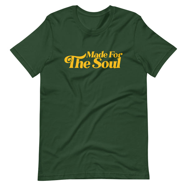 Made For The Soul Super Soft Tee (Green & Gold)